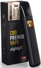 Eighty8 CBD Vape Pen Premium Chocolat, 2 ml