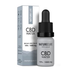 Nature Cure Agua soluble CDB 10%, 10 ml, 1000 mg