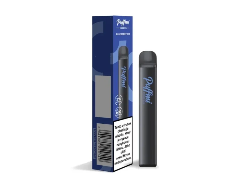 Caneta Vape Puffmi TX600 Pro Blueberry, 2 ml