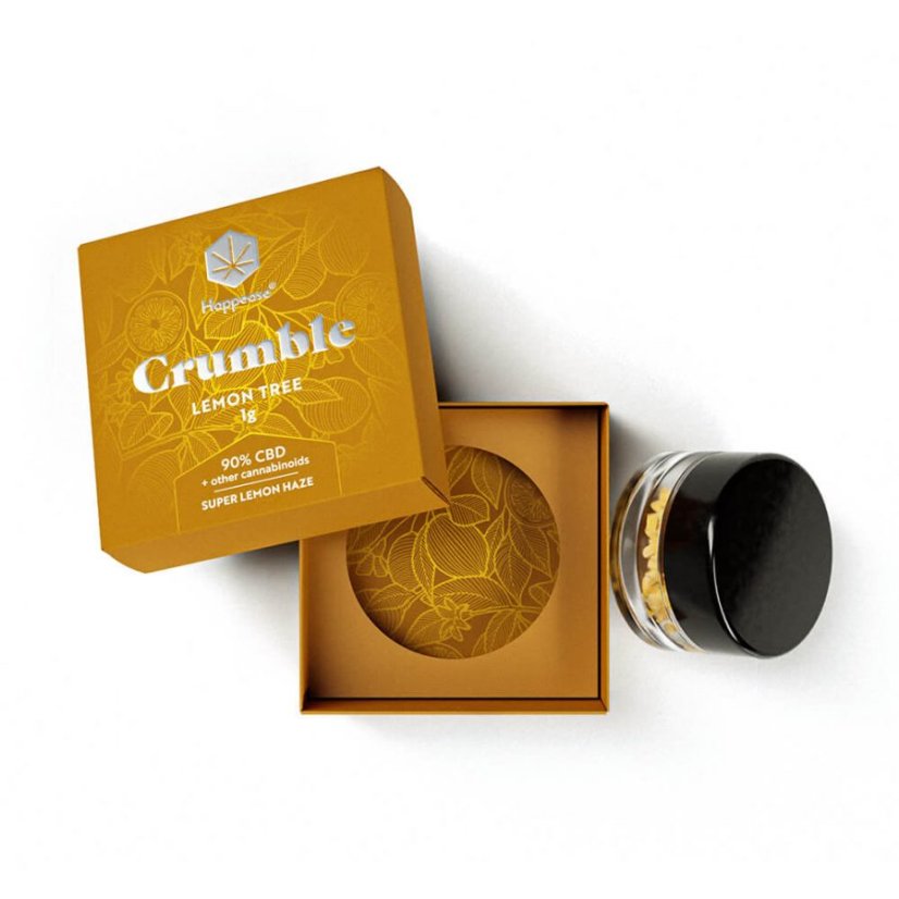 Happease - Extrait Lemon Tree Crumble, 90% CBD, 1 g