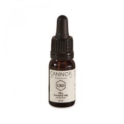 Cannor CBD poln spekter Konopljino olje 10%, 1000 mg, 10 ml
