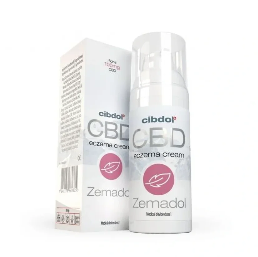 Cibdol Zemadol CBD Ekzém Krém, 100 mg, 50 ml