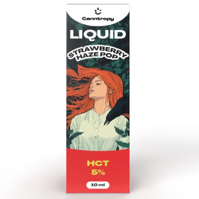 Canntropy HCT Liquid Strawberry Haze Pop, HCT 5%, 10 ml