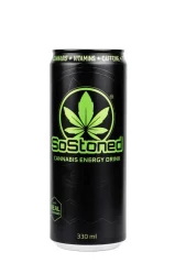 Euphoria SoStoned Cannabis Energy Drink, brez CBD, 330 ml
