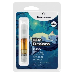 Canntropy THCV патрон Blue Dream - 20 % THCV, 60 % CBG, 20 % CBN, 1 ml