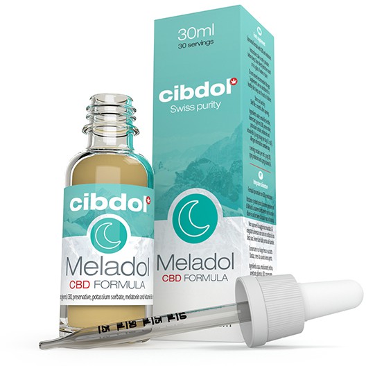 Cibdol Usnout Meladol s CBD 75 mg, 30 ml