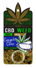 Euphoria CBD Květy Gold Carmagnola Cheese, 0,7-0,9 g