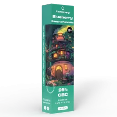 Canntropy Pena Vape CBC Pancake Pisang Blueberry, 95 % CBC, 1ml