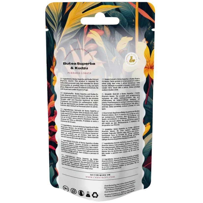 Canntropy Butea Superba fi Kudzu (Pueraria lobata) Furdaa, 30% Puerarin, 5 g - 100 g
