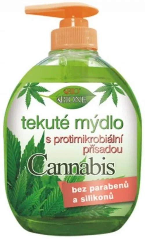 Bione Cannabis vloeibare handwas met antibacterieel ingrediënt 300 ml