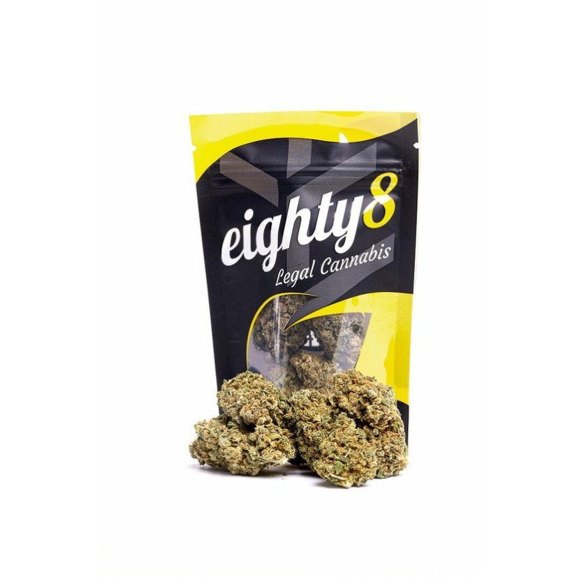 Eighty8 Fleur de Chanvre CBD Bubblegum - 1 à 25 grammes