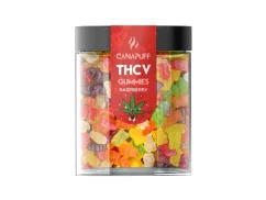 CanaPuff THCV Gummies Himbeere, THC 0 %, 10 - 50 Stück