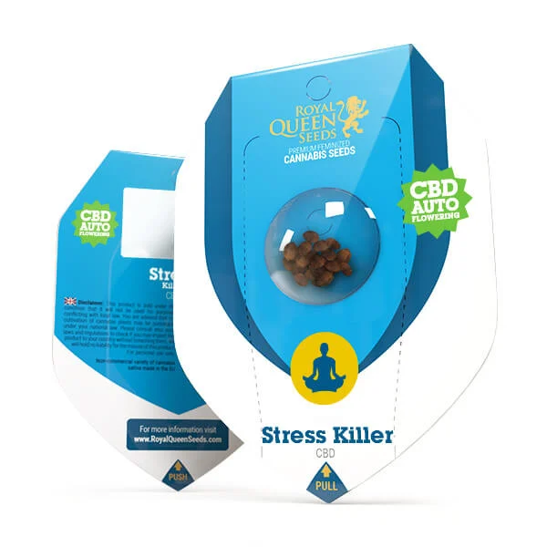 Royal Queen Seeds Cannabis Seeds Stress Killer Auto (korkea CBD)