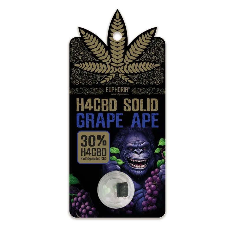 Euphoria H4CBD Solid Grape Ape, H4CBD 30 %, 1 g