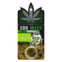 Euphoria CBD Květy Platinum Indoor Sour Apple, 0,7-1 g