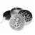 Royal Queen Seeds Metall-Grinder mit Prägung - Barcelona, 4-teilig, 52 mm