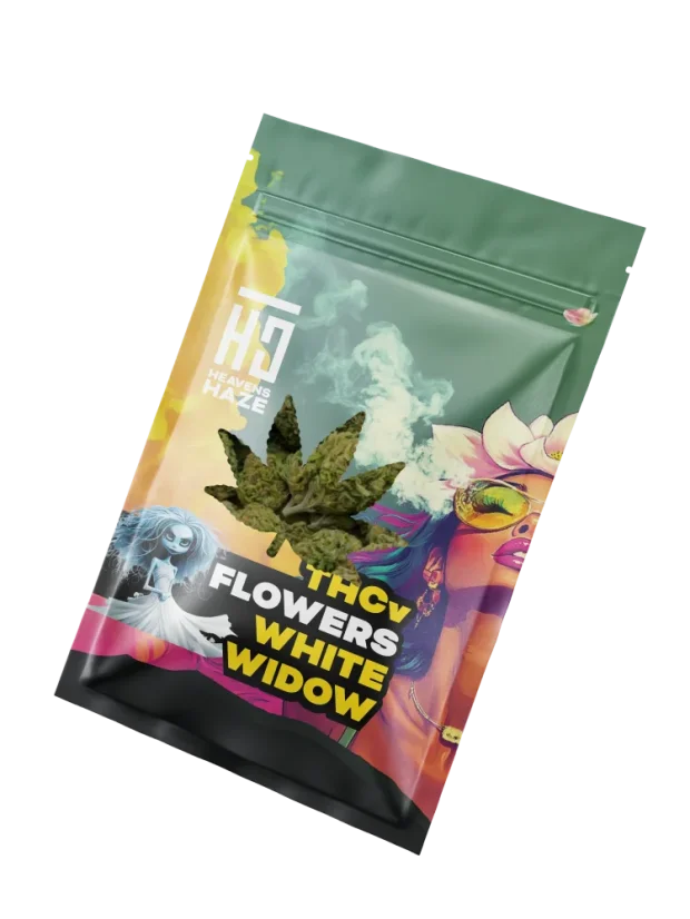 Heavens Haze THCV Flores White Widow, 1 g