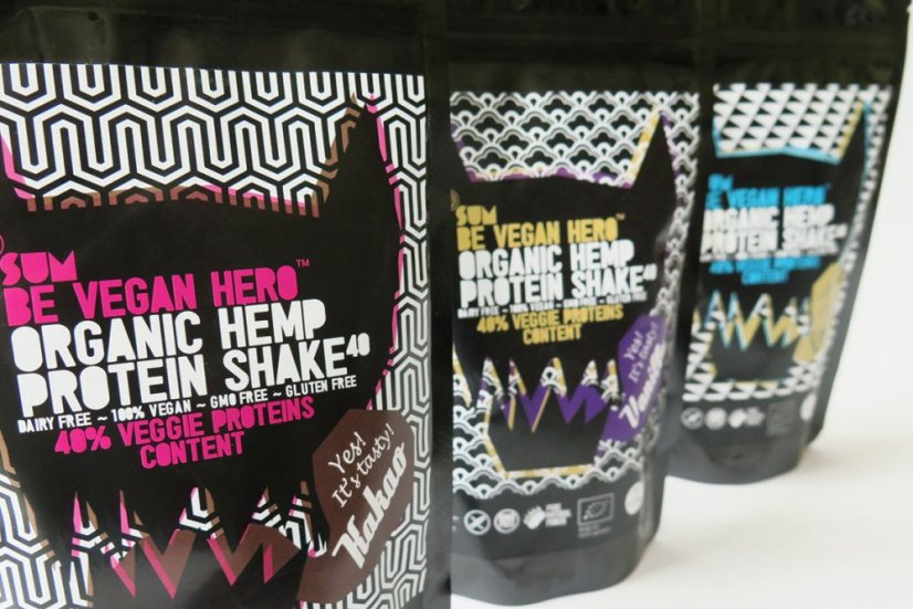 SUM Batido de proteínas de cáñamo Be Vegan Hero Coco, 200 g