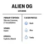 True Terpenes Live Resin Alien OG (2 ml - 960 ml)