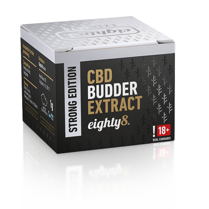 Eighty8 Budder Extrahera 85 % CBD, 1 g