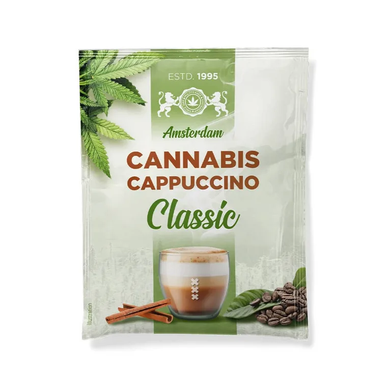 Multitrance Café au chanvre Cappuccino instantané (10 x 14 g)