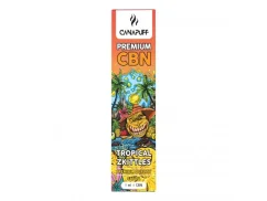 CanaPuff CBN Vape Pen za enkratno uporabo TROPICAL ZKITTLES, CBN 89 %, 1ml