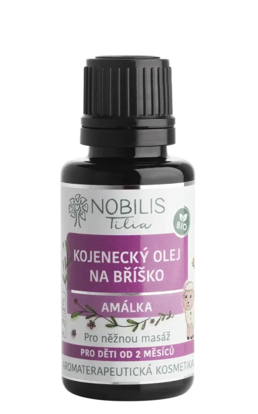 Nobilis Tilia Ulei pentru burtica bebelușului Amálka, 20 ml