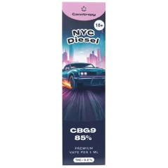 Canntropy CBG9 Disponibel Vape Pen NYC Diesel, CBG9 85% kvalitet, 1 ml