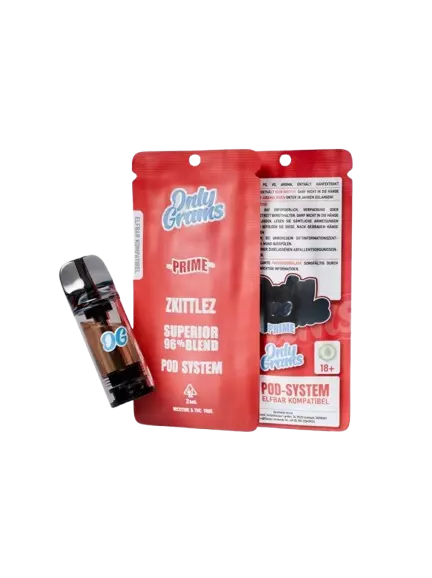 Only Grams - Superior Pod Zkittlez, 96%, 2 ml (elfbar)