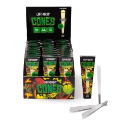 Euphoria Kingsize Slim Cones + filtry, 3 ks