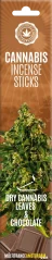 Cannabis-Räucherstäbchen Trockenes Cannabis & Schokolade