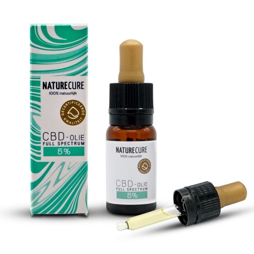 Nature Cure Vollspektrum CBD-Öl, 5%, 500 mg, (10 ml)