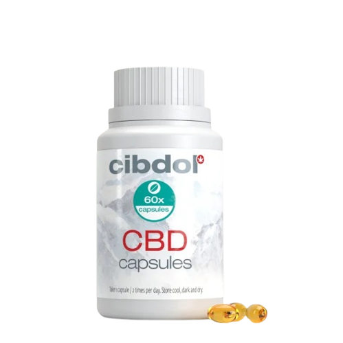 Cibdol měkké gelové kapsle 40% CBD, 4000 mg CBD, 60 kapsle