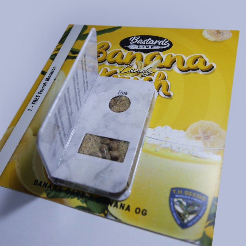 T.H.Seeds™ Hanfsamen Bastards Line: Banana Candy Krush, diverse Packungen, feminisiert