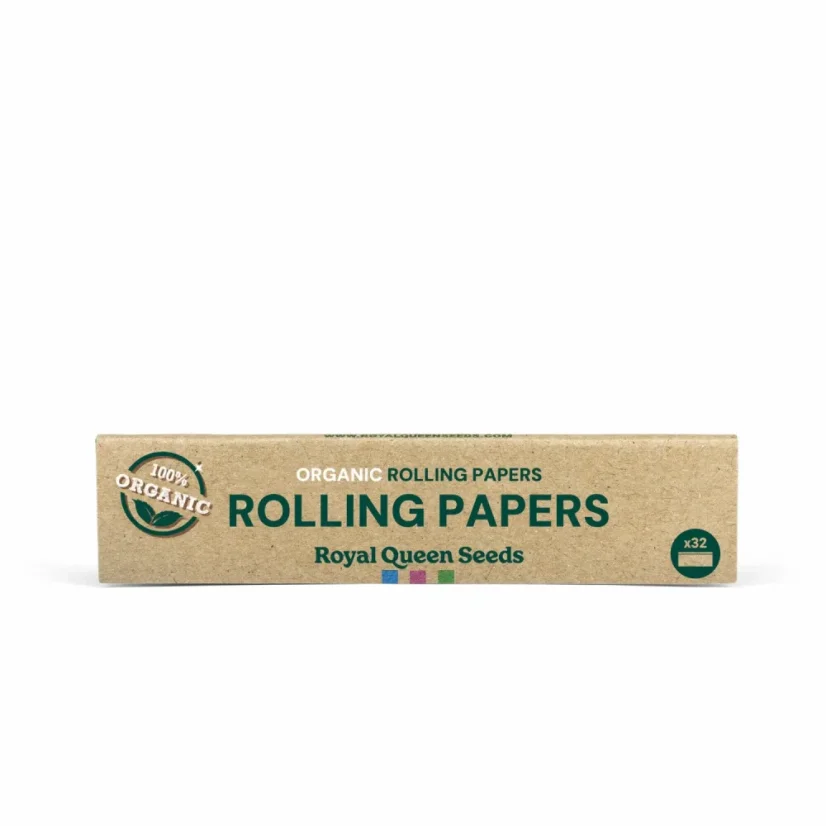 Royal Queen Seeds Органични ролкови хартии 110×45 мм