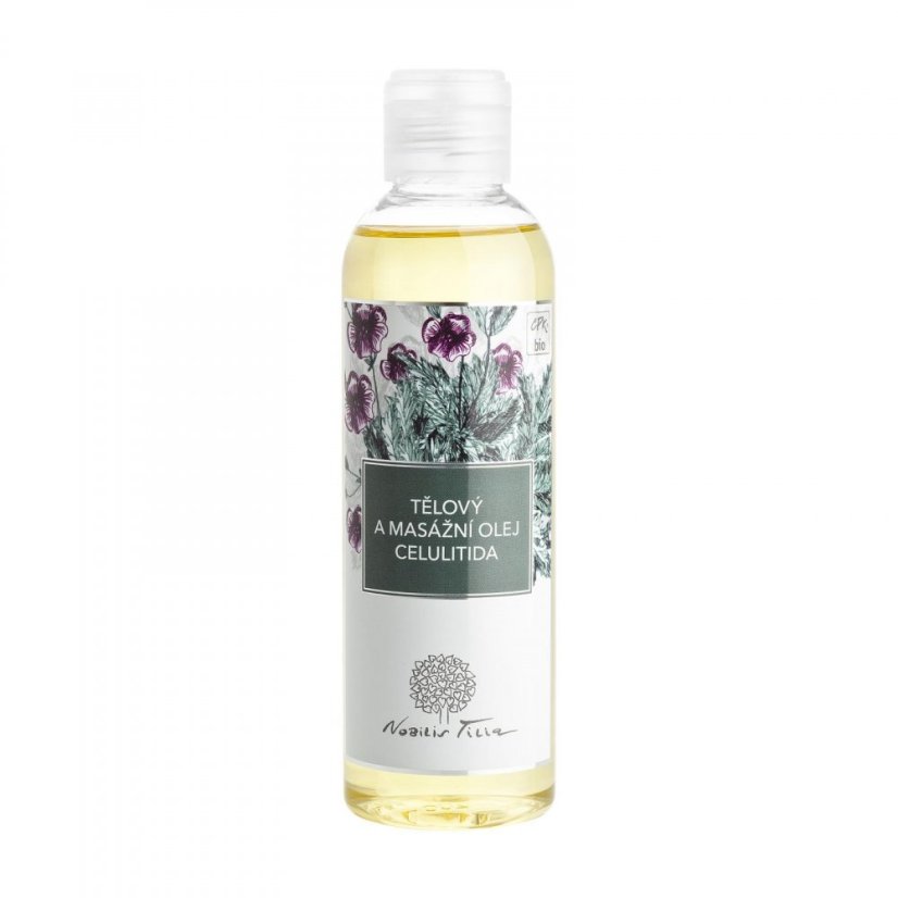 Nobilis Tilia Ulei pentru corp și masaj Celulita, 200 ml
