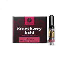Happease Cartuș CBD Strawberry Field 600 mg, 85 % CBD, 0,5 ml