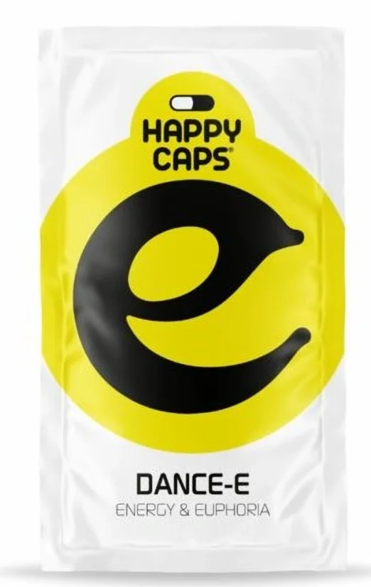 Happy Caps Dance E - Gélules énergétiques et euphorisantes, (complément alimentaire), 4 g