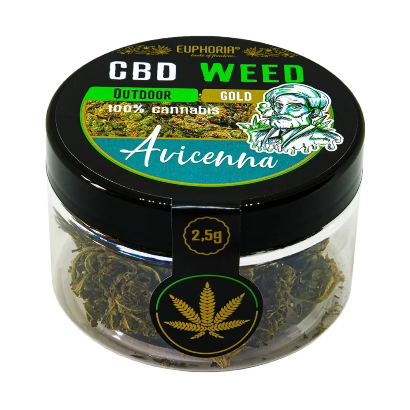 Euphoria CBD Weed Gold Avicenna - 2,5 g