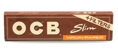 OCB Virgin Paper King Size Foițe de Rulat + Tips Filtru