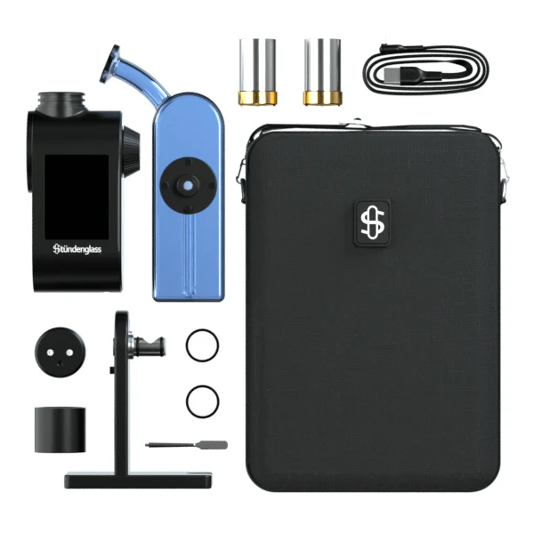 Stündenglass Modul + Dok Deluxe Travel Set - Verre Bleu