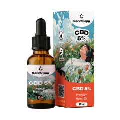 Żejt tal-Qanneb CBD Canntropy, 5%, 500mg, 10ml