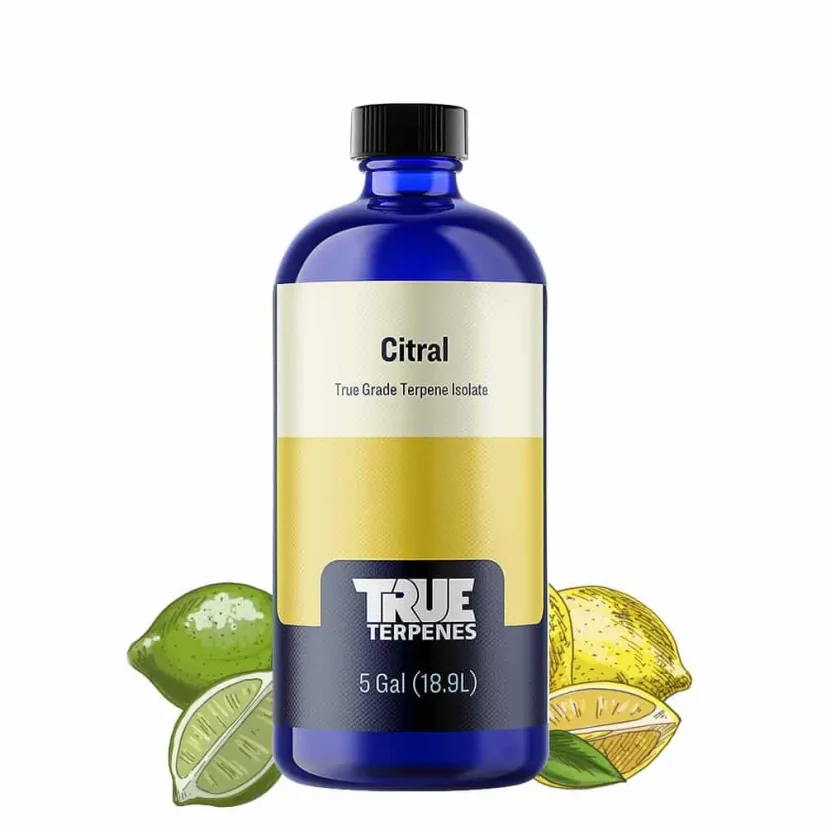 True Terpenes Terpene izolate Citral (5 ml - 960 ml)