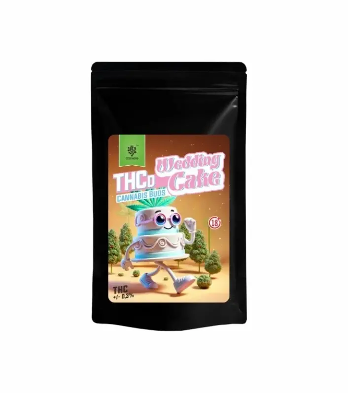 Czech CBD Tort de nuntă cu flori de canabis THCD, 1 g - 1000 g