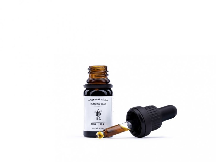 Hemp Dad CBD Huile de chanvre 10 %, 10 ml, 1000 mg