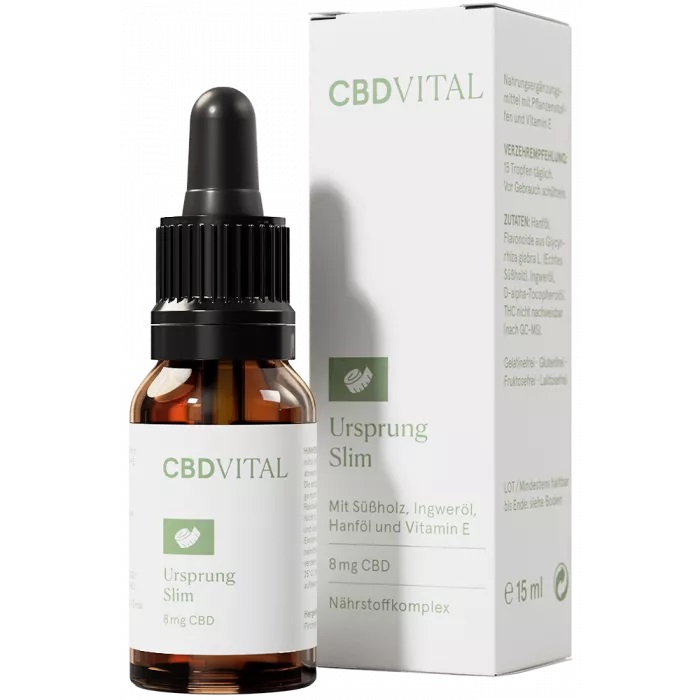 CBD VITAL CBD Ursprung SLIM, 248 mg CBD ( 15 ml )