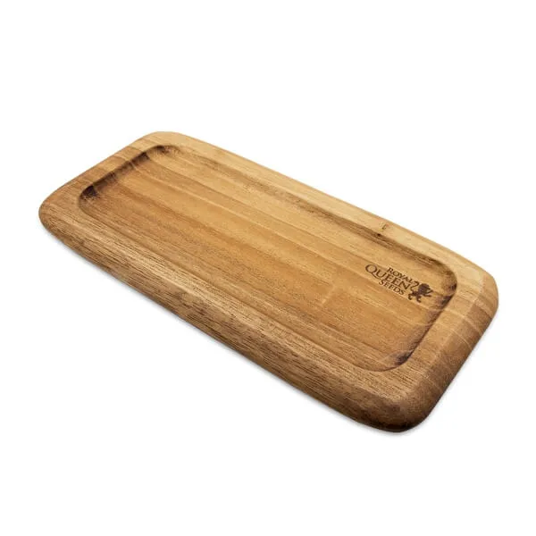 Royal Queen Seeds Bandeja de madera para liar, 30x15 cm