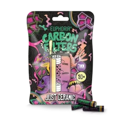 Euphoria Just Keraminiai anglies filtrai - 50 vnt