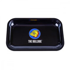 Das Bulldog Original Metall-Rolltablett, mittelgroß, 27,5 cm x 17 cm x 2 cm