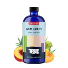 True Terpenes Gushers albi cu aromă (5 ml - 960 ml)